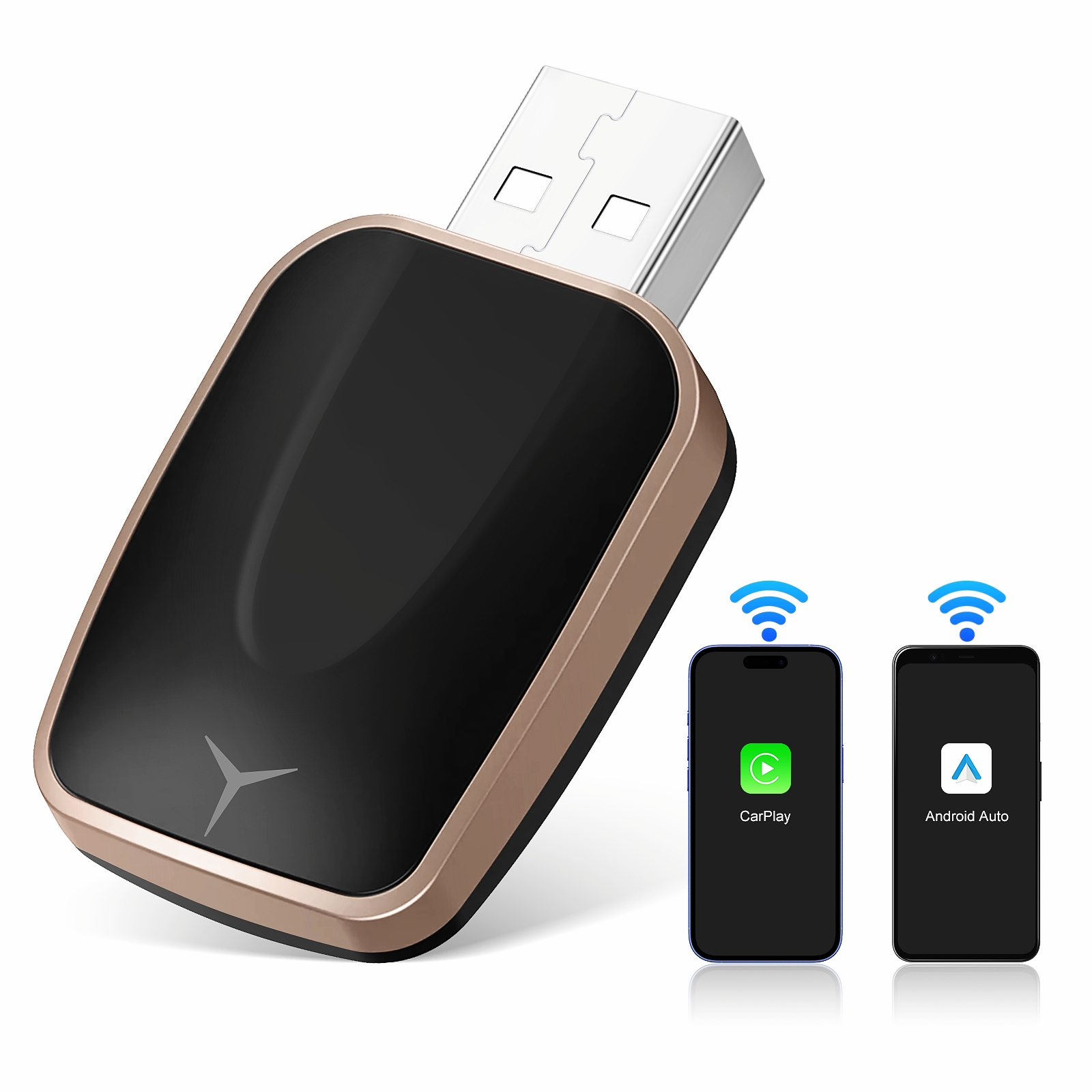 Cable Box Organizer - 2in1 Wireless CarPlay Dongle Wireless Android