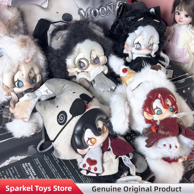 Desk Setup Kawaii - Genuine Moonin Covered Night Series Plush