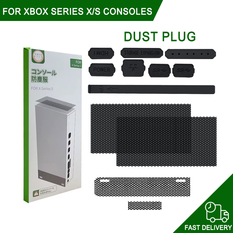 Desk Setup Xbox - Dust Proof Mesh Filter Jack Stopper