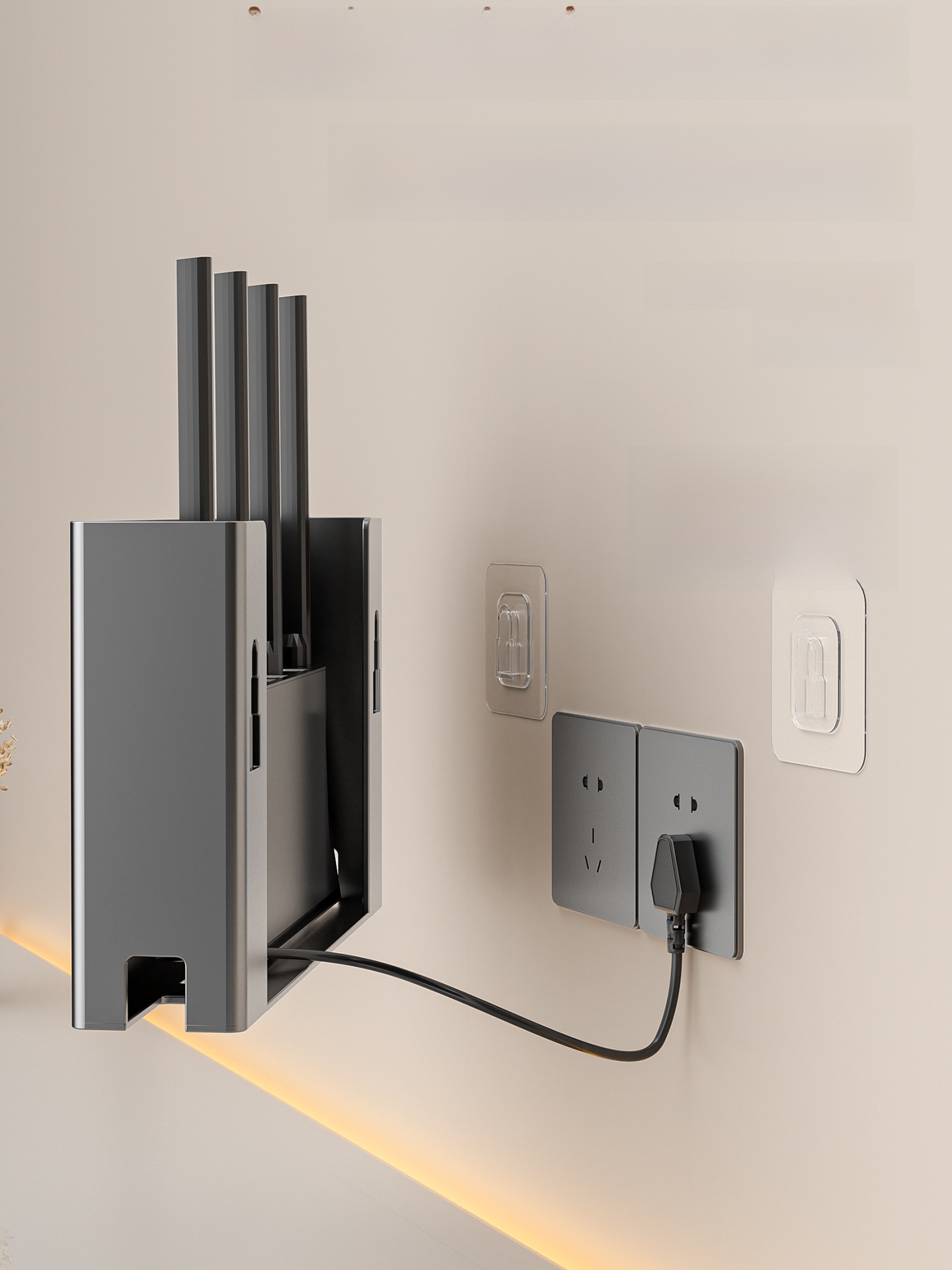 Wall-Mounted Router Storage Bo – Cable Box Organizer Bewertung und Preis
