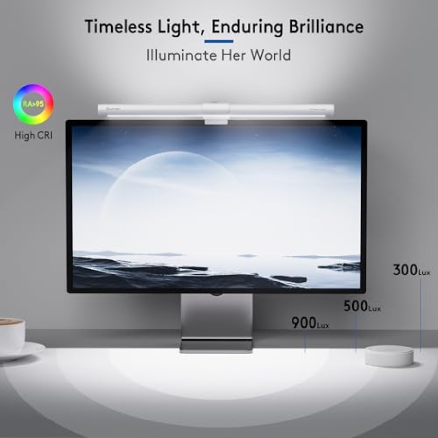 Monitor Light Bar with Remote, – Desk Setup No Computer Bewertung und Preis