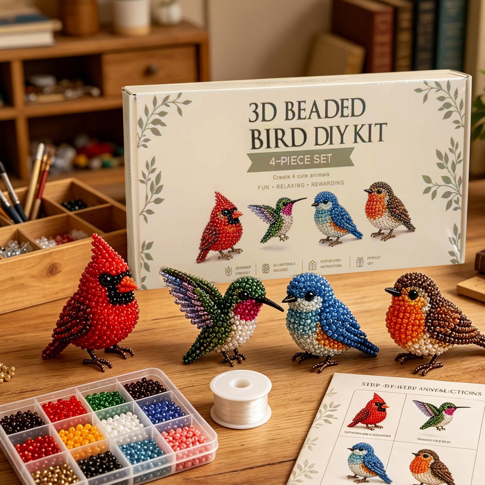Cute Bird & Animal Beading Cra – Desk Setup Shelf Bewertung und Preis