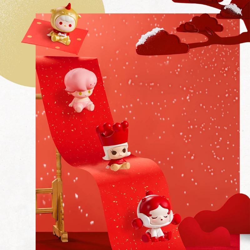 Popmart Pop Bean Happy New Yea – Desk Setup Kawaii Bewertung und Preis