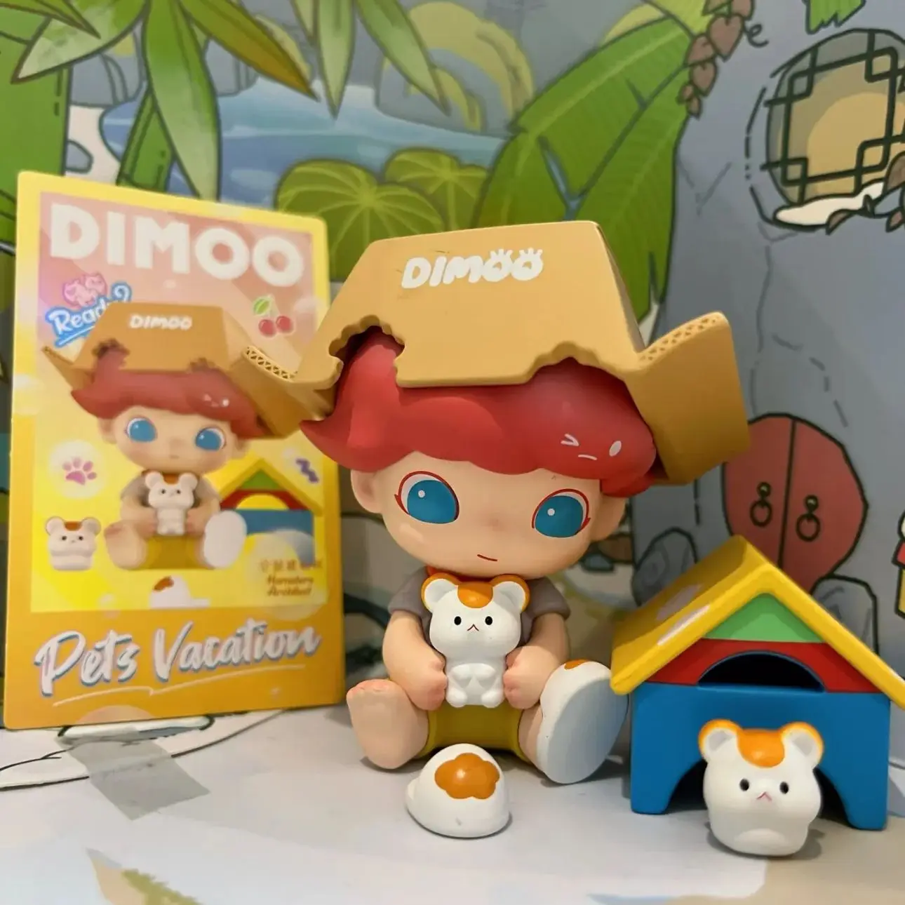 Popmart Dimoo Pet Vacation Ser – Desk Setup Kawaii Bewertung und Preis