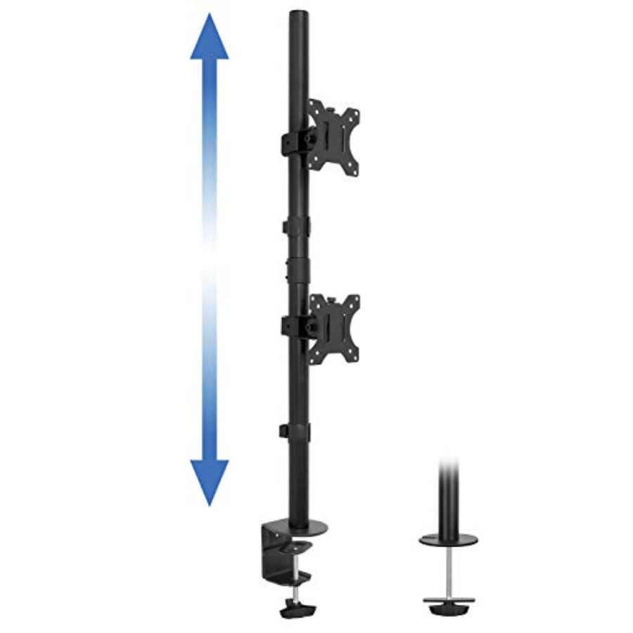 Vertical Dual Monitor Mount fo – Desk Setup Two Monitors Bewertung und Preis