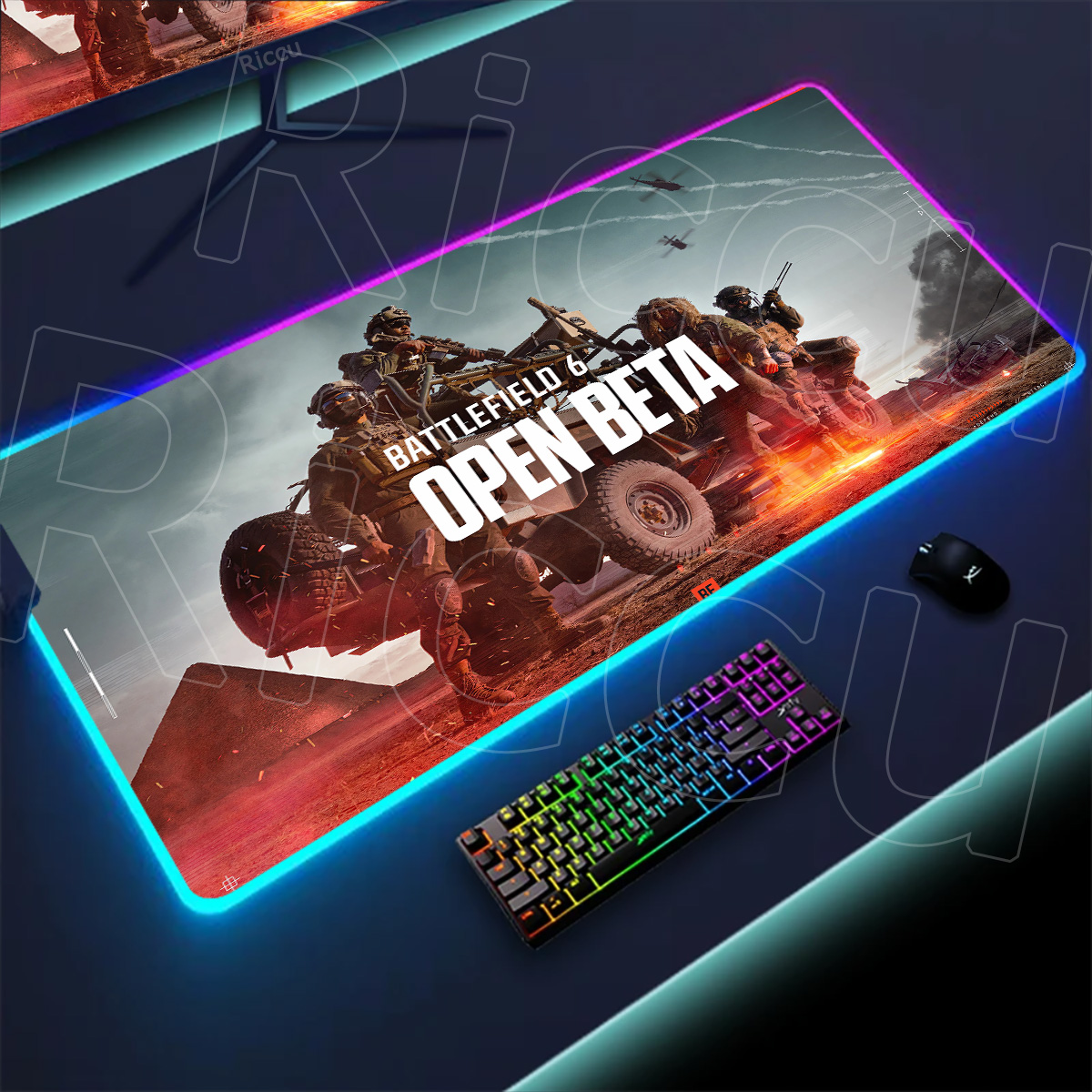 New Gamer Rgb Desk Mat Back Li – Desk Setup Gear Bewertung und Preis