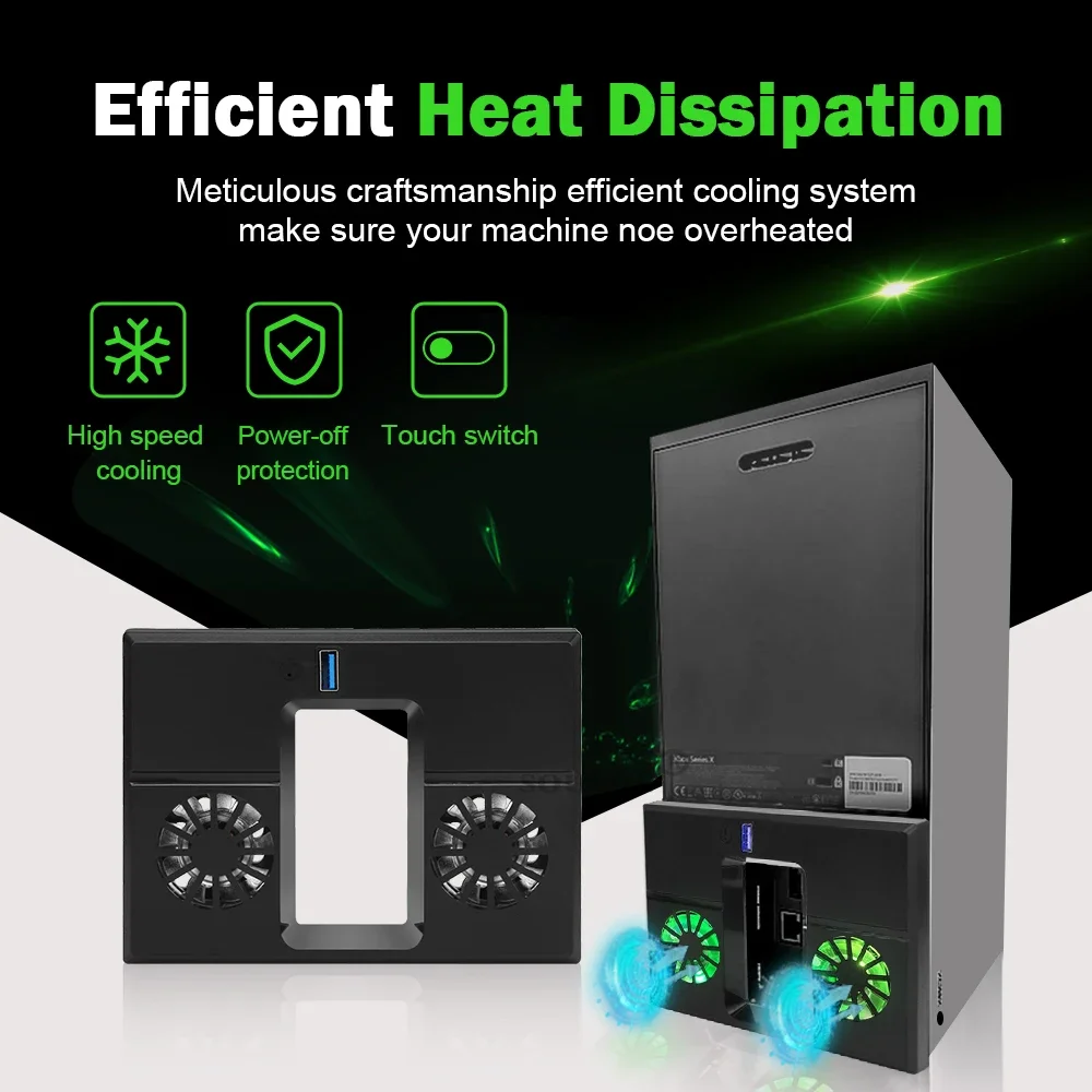 RGB Cooling Fan For Xbox Serie – Desk Setup Xbox Bewertung und Preis