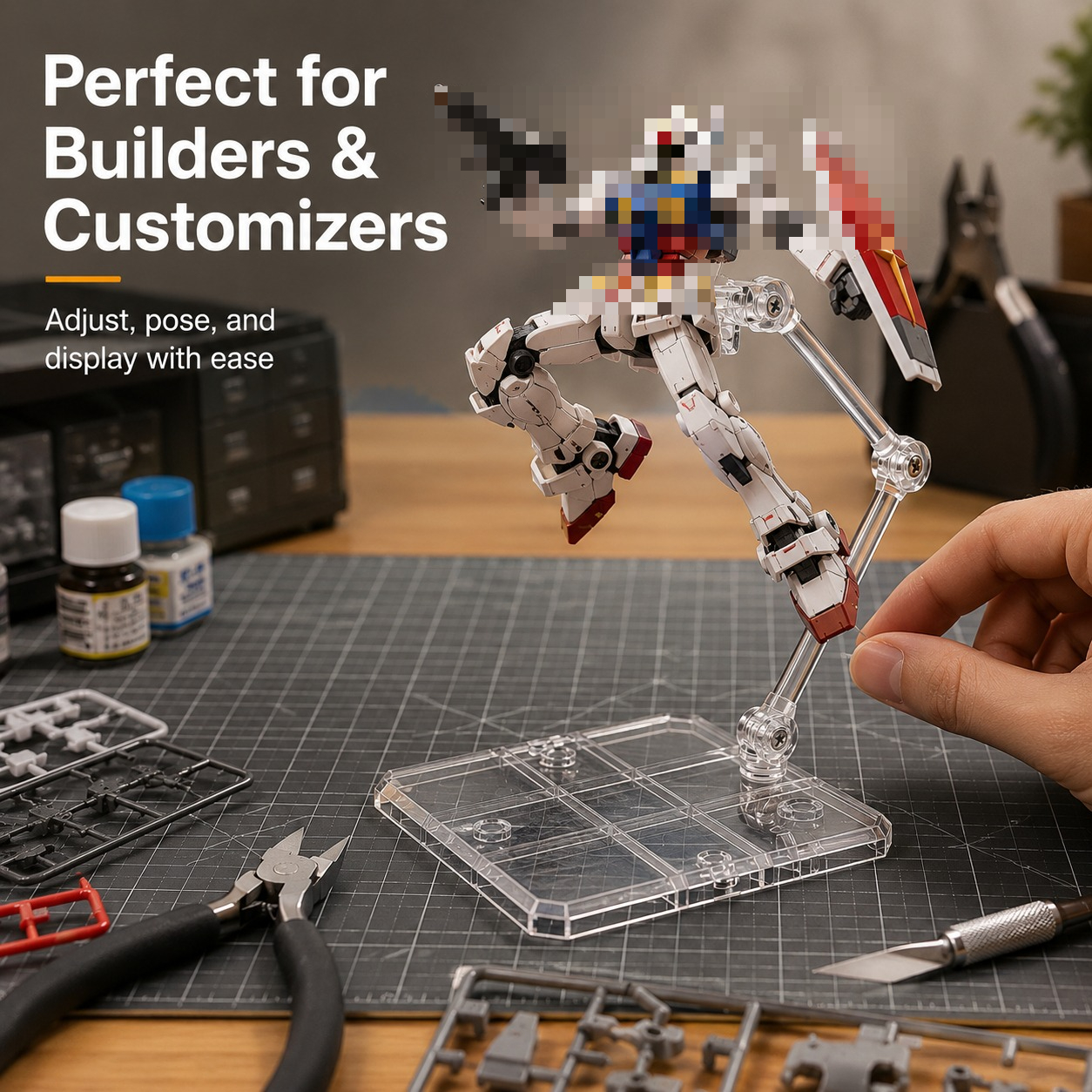 Transparent Acrylic Figure Dis – Desk Setup Shelf Bewertung und Preis