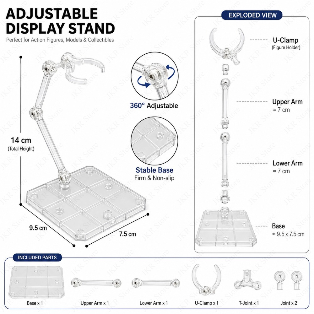 Transparent Acrylic Figure Dis – Desk Setup Shelf Bewertung und Preis