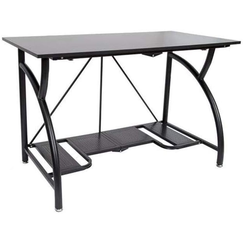 Space-Saving Collapsible Compu – Desk Setup With Laptop And Monitor Bewertung und Preis