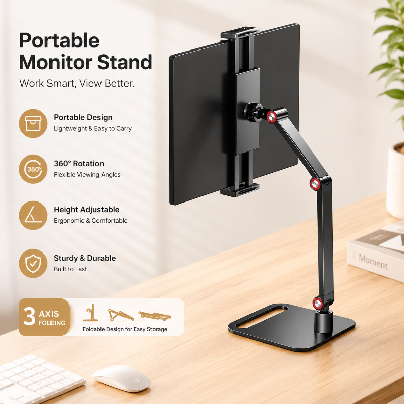 Expandable Portable Monitor Mo – Desk Setup With Laptop And Monitor Bewertung und Preis