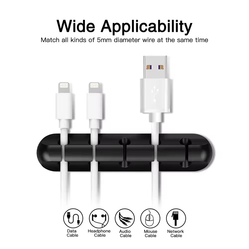 Silicone USB Cable Clip Winder – Cable Box Organizer Bewertung und Preis