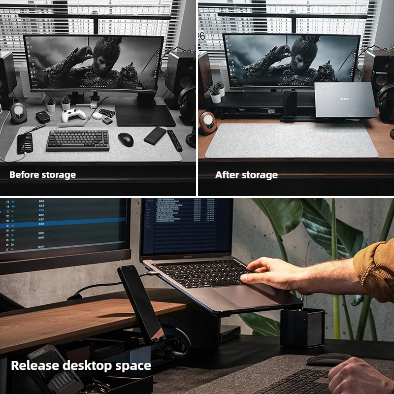 Modular Monitor Riser Stand Er – Desk Setup With Laptop And Monitor Bewertung und Preis