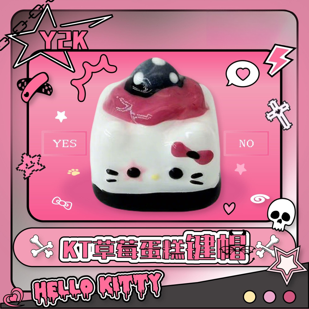Y2K Kawaii Keycaps Hello Kitty – Desk Setup Girly Bewertung und Preis