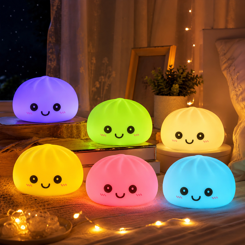 New Dumpling Night Lights Glow – Desk Setup Kawaii Bewertung und Preis