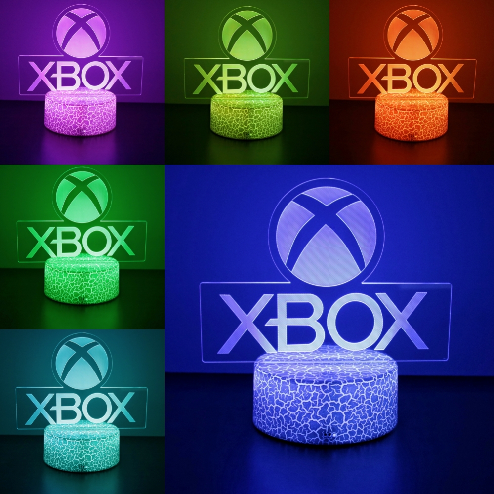 Gaming Lamp 3D Night Light For – Desk Setup Xbox Bewertung und Preis