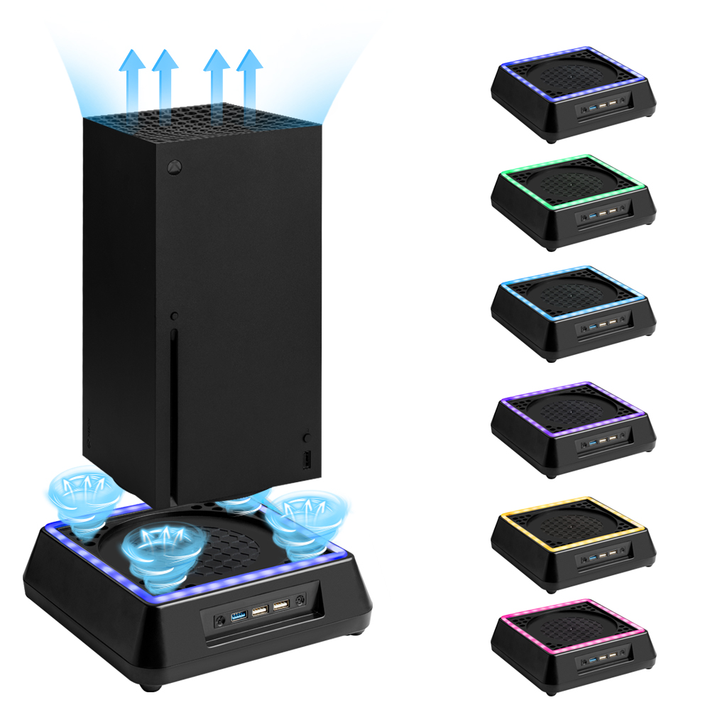 Game Console Cooling Fan Stand – Desk Setup Xbox Bewertung und Preis