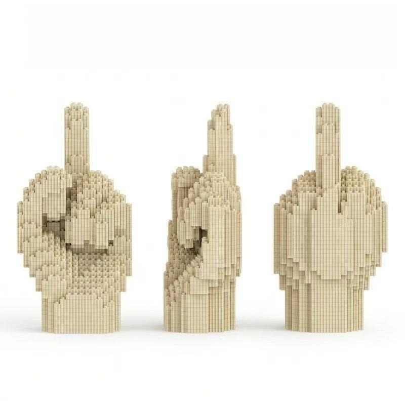 New Art Ornament Finger Buildi – Desk Setup Gear Bewertung und Preis