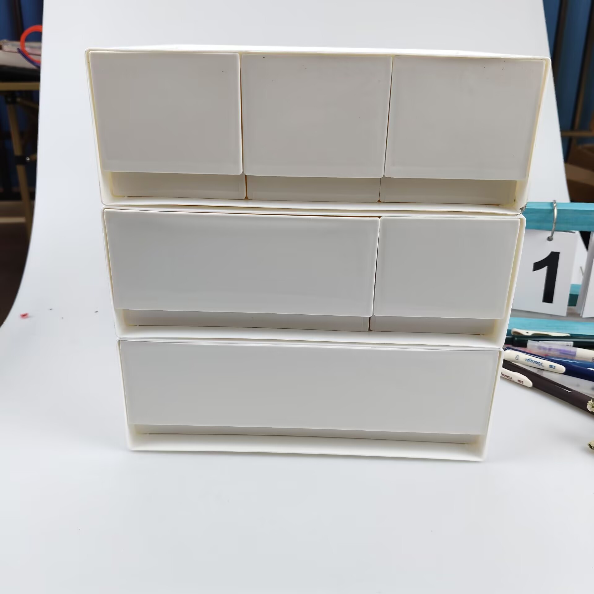 Desktop Storage Box, Drawer, C – Desk Setup Shelf Bewertung und Preis