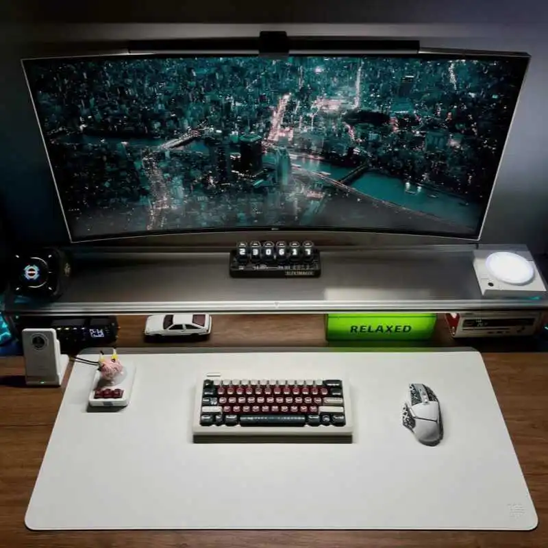 Aluminum Monitor Stand Acrylic – Desk Setup With Laptop And Monitor Bewertung und Preis